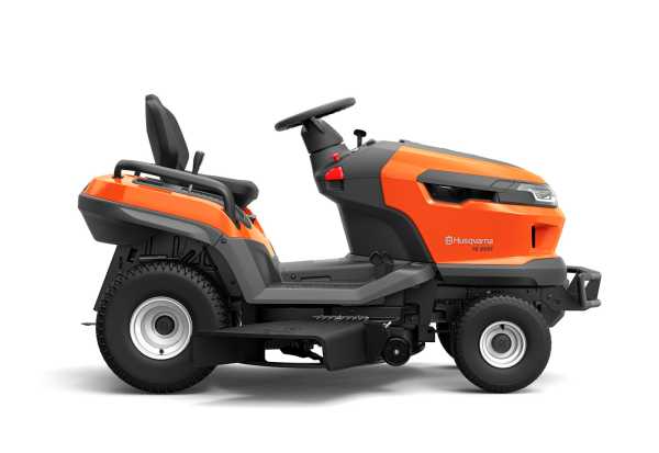 Husqvarna TS 220T Rasentraktor 108 cm – 2-Zylinder 14,4 kW, Tempomat & Hydrostat