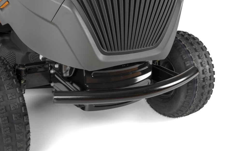 Stiga Tornado 398 M Rasentraktor 98 cm mit Mulchkit und Anhaengekupplung - 414 cm3 6,5 kW