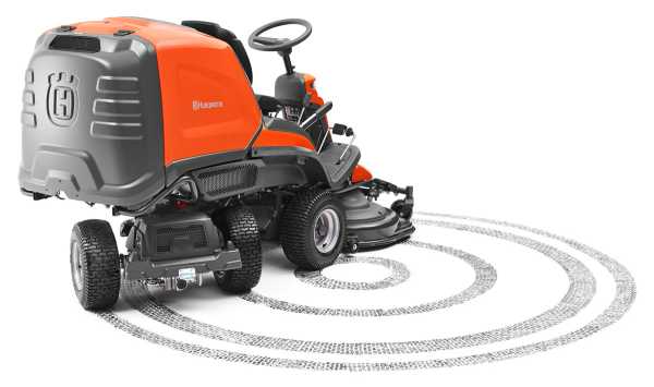 Husqvarna RC 318T Frontmäher Collector Grundgerät – 2-Zylinder, 300 L Fangbehälter